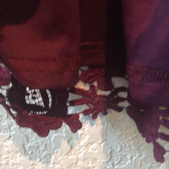 Lulu’s Love Poem Burgundy Lace Mini Dress - Picture 11 of 14